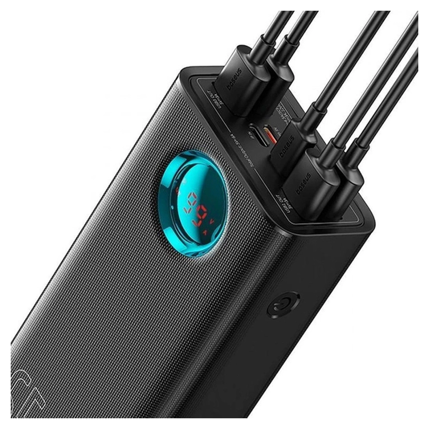 Купити Павербанк УМБ Baseus Amblight Digital Display Fast Charge Power Bank 26800mAh Cluster Black (P10022402113-00) - фото 5