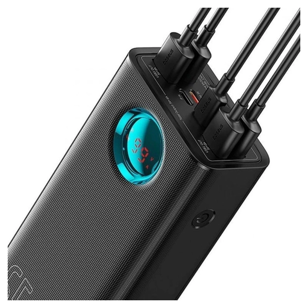 Купити Павербанк УМБ Baseus Amblight Digital Display Fast Charge Power Bank 26800mAh Cluster Black (P10022402113-00) - фото 5