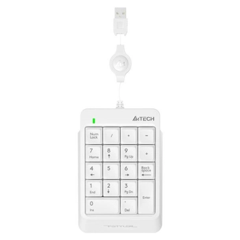 Купить Клавиатура цифровая A4Tech Fstyler FK13 White - фото 1