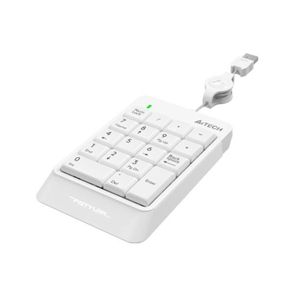 Купить Клавиатура цифровая A4Tech Fstyler FK13 White - фото 2