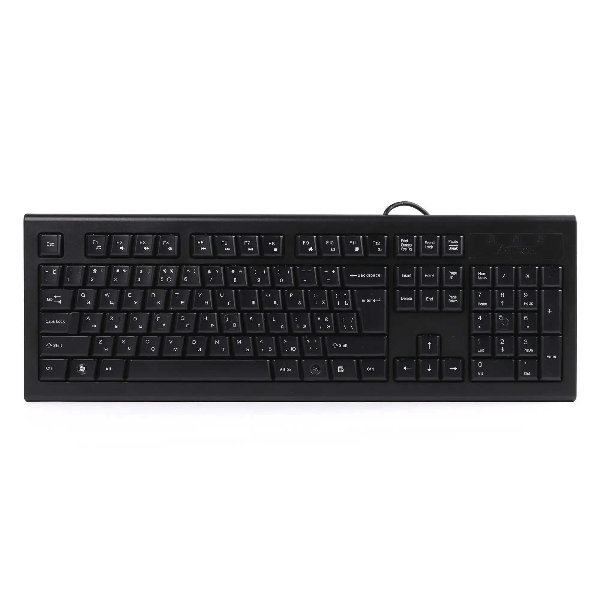 Купити Клавіатура A4Tech KRS-85 USB Black - фото 1