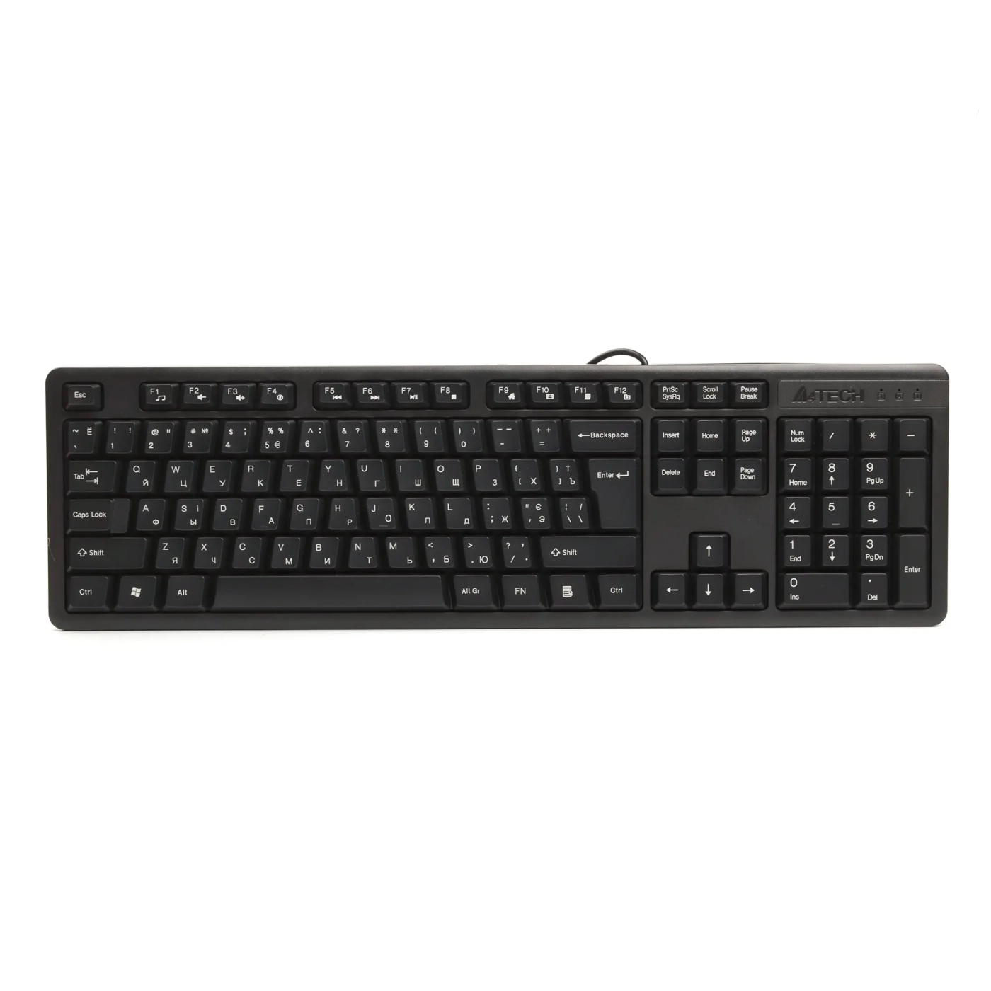 Купити Клавіатура A4Tech KK-3 USB Black - фото 1