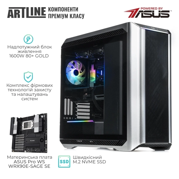 Купити Робоча станція ARTLINE WorkStation W99 Windows 11 Pro (W99v80Win) - фото 4