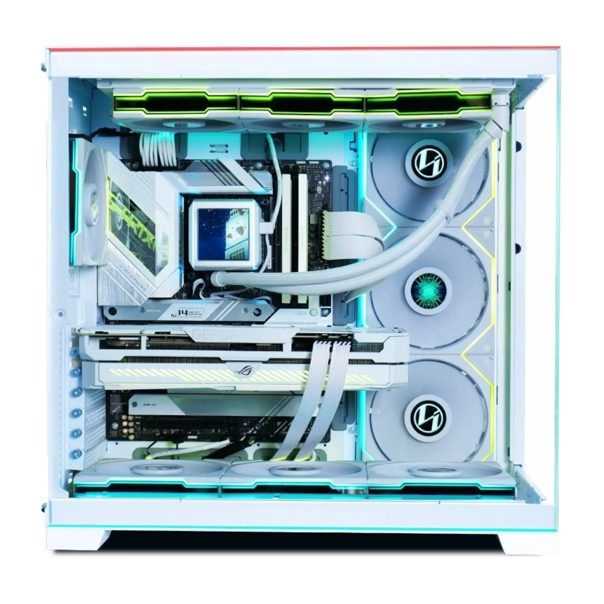 Купить Корпус Lian Li Dynamic EVO RGB White (G99.O11DERGBW.00) - фото 5