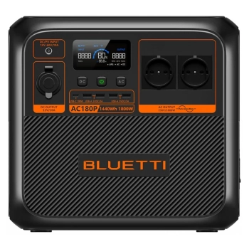 Купити Зарядна станція BLUETTI AC180P Solar Portable Power Station 1800W 1440Wh - фото 1