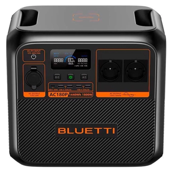 Купити Зарядна станція BLUETTI AC180P Solar Portable Power Station 1800W 1440Wh - фото 4