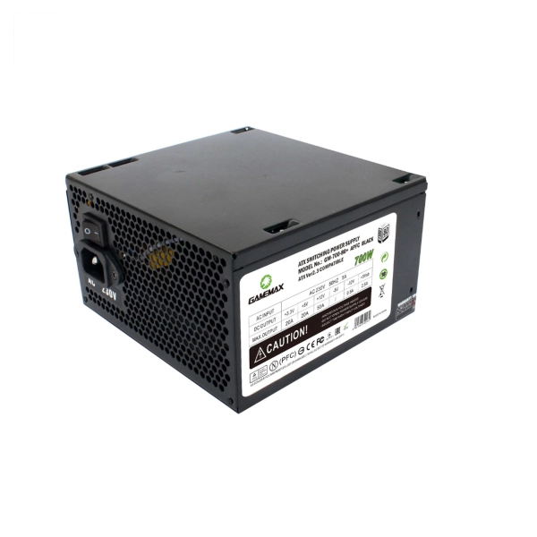 Купити Блок живлення Gamemax 700W (GM-700 80+ APFC Black) - фото 3