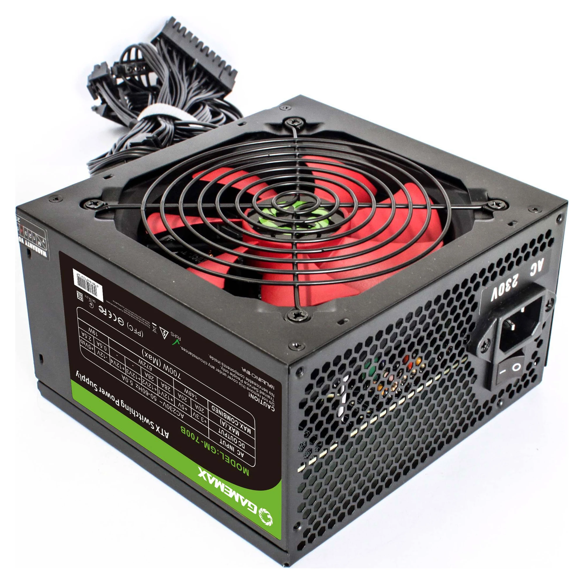 Купити Блок живлення Gamemax 700W (GM-700B) - фото 1