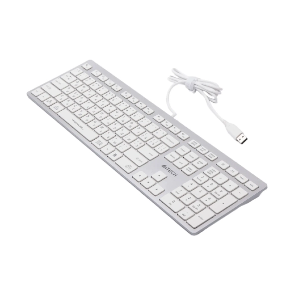 Купити Клавіатура A4Tech FX50 USB (White) - фото 2
