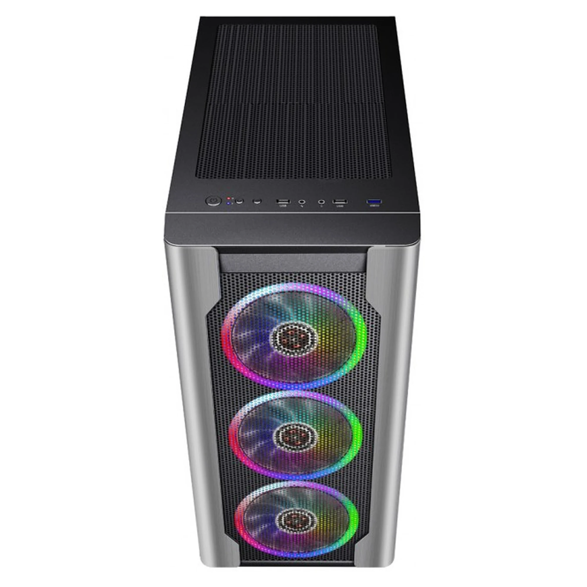 Купити Корпус 1stPlayer DX-R1-PLUS RGB Dual Glass Black - фото 2