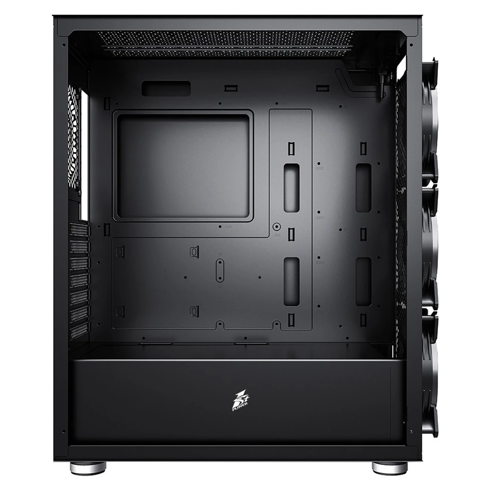 Купити Корпус 1stPlayer DX-R1-PLUS RGB Dual Glass Black - фото 4