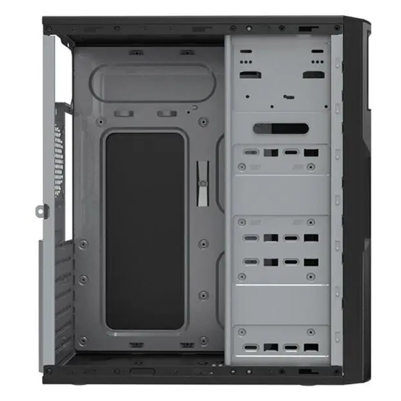 Купити Корпус GAMEMAX ET-211-500W-2U3 Black - фото 4