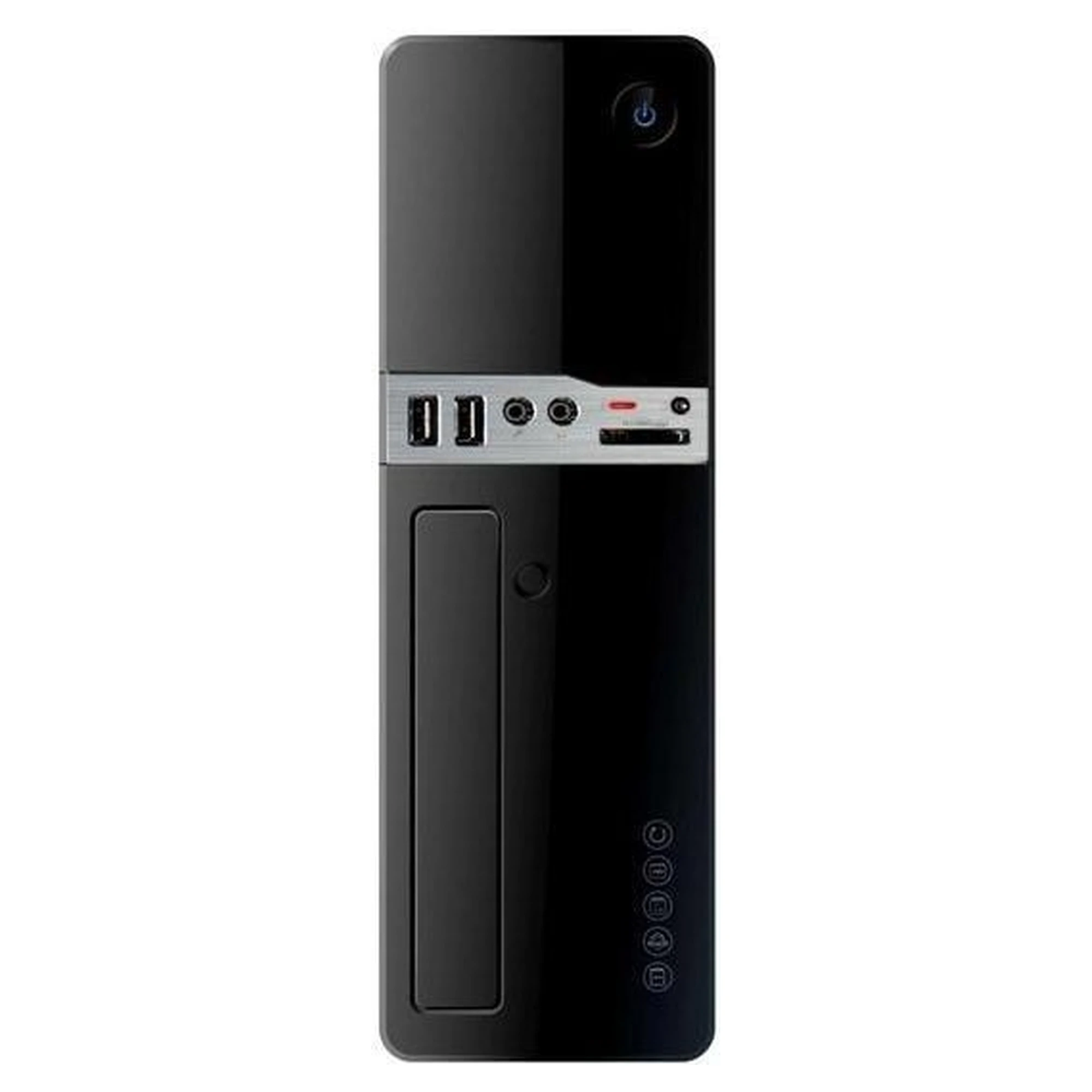 Купить Корпус GAMEMAX ST-607 Slim 300W Black - фото 2