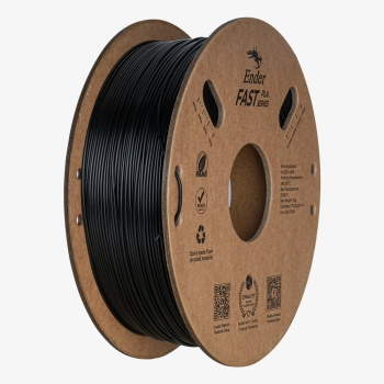 Купити Fast PLA Filament (пластик) для 3D принтера CREALITY Ender 1кг, 1.75мм, чорний (3301010398) - фото 1
