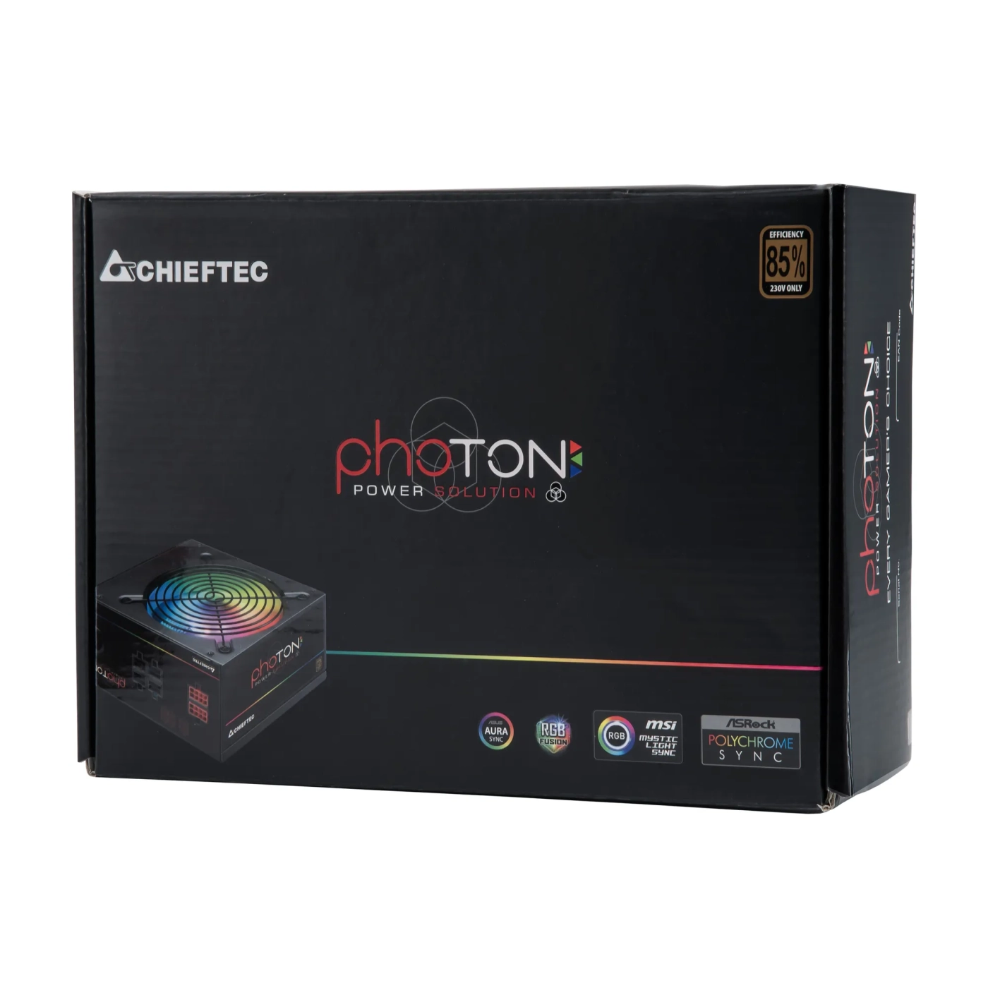 Купити Блок живлення CHIEFTEC Photon 750W RGB (CTG-750C-RGB) - фото 8