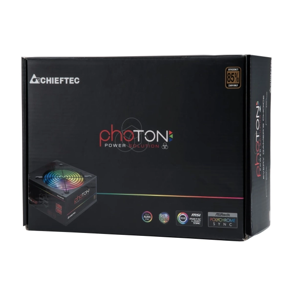 Купити Блок живлення CHIEFTEC Photon 750W RGB (CTG-750C-RGB) - фото 8