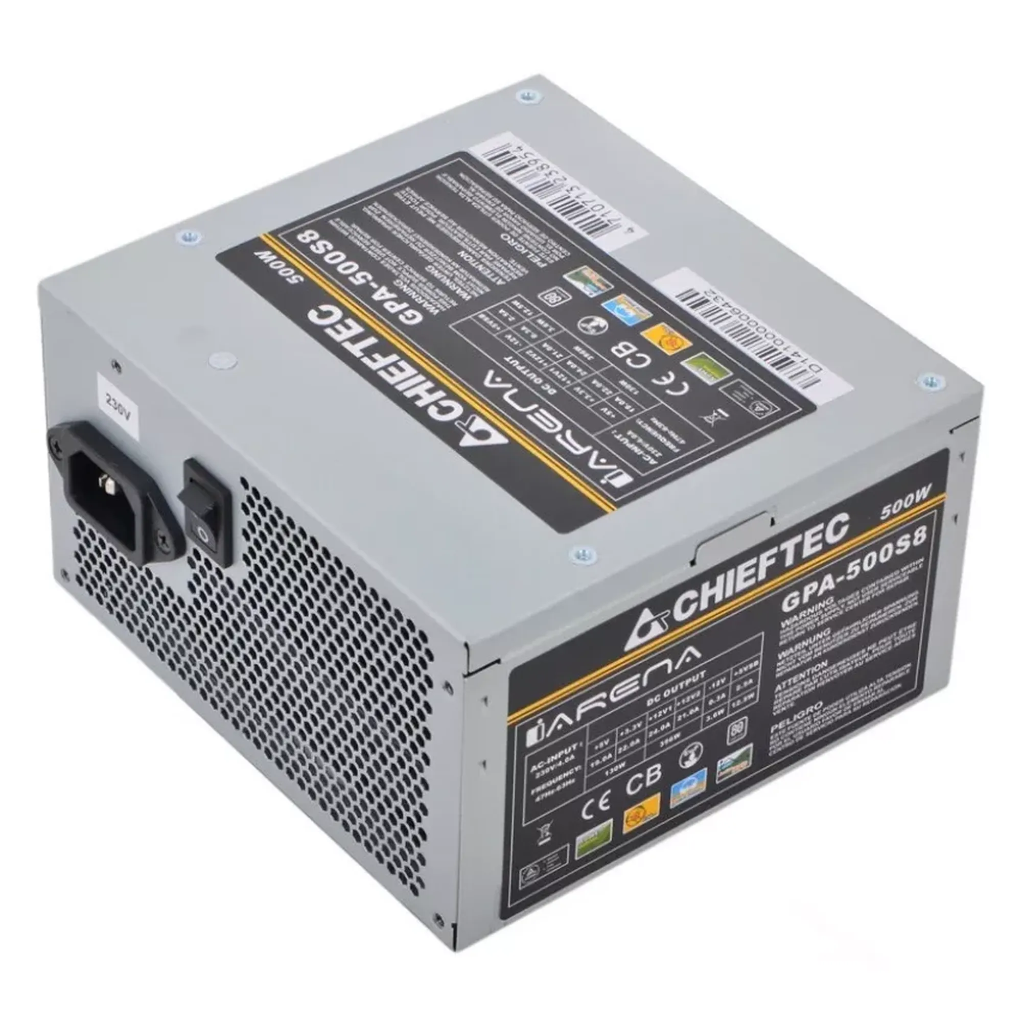 Купить Блок питания CHIEFTEC iArena 500W (GPA-500S8) - фото 2