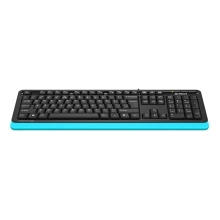 Купити Клавіатура A4Tech Fstyler FKS10 Blue - фото 3
