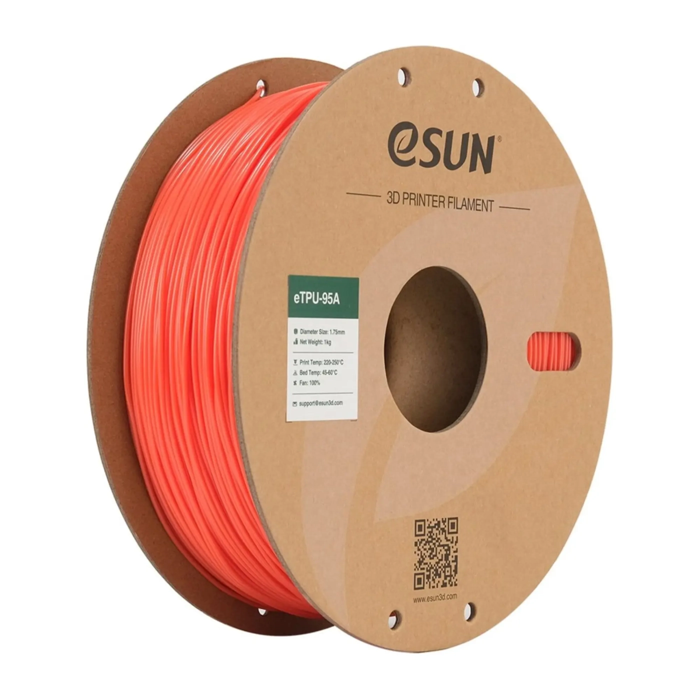 Купити eTPU-95A Filament (пластик) для 3D принтера eSUN 1кг, 1.75мм, з ефектом зміни кольору (ETPU-95A175CCTA1) - фото 1