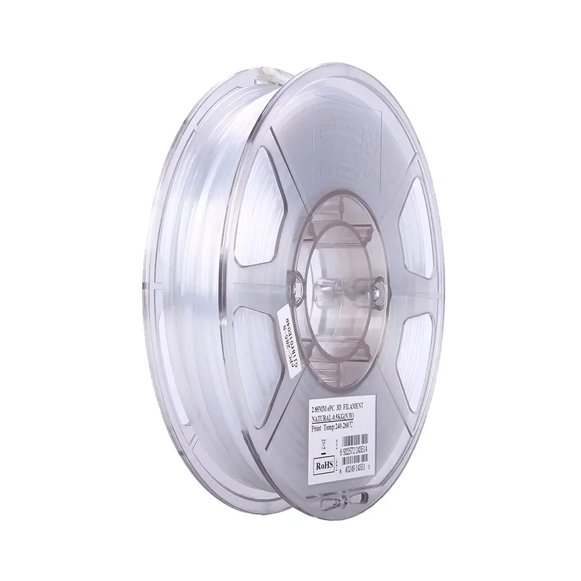 Купити ePC Filament (пластик) для 3D принтера eSUN 0,5кг, 1.75мм, натуральний (ePC175N05) - фото 1