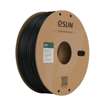 Купити HIPS Filament (пластик) для 3D принтера eSUN 1кг, 1.75мм, чорний (HIPS-P175B1) - фото 1