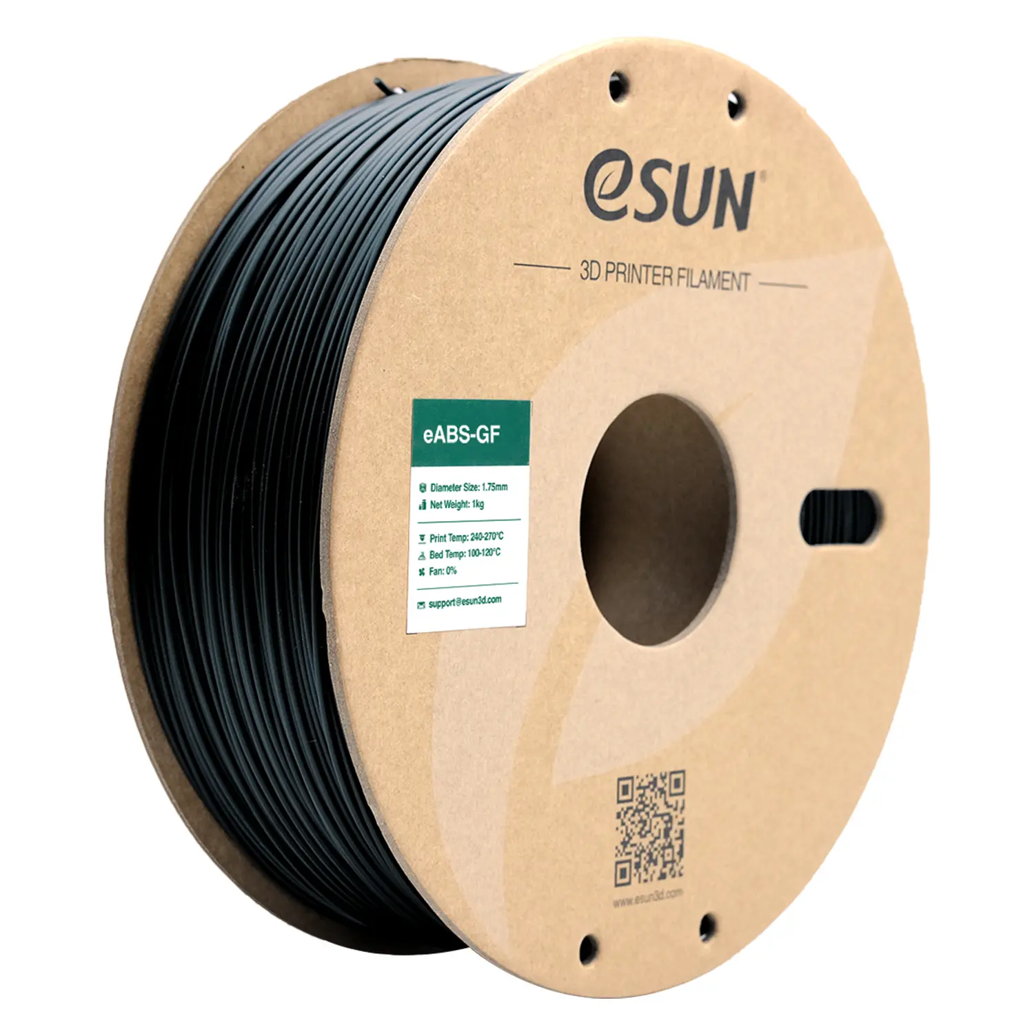 Купити eABS-GF Filament (пластик) для 3D принтера eSUN 1кг, 1.75мм, натуральний (eABS-GF175N1) - фото 1