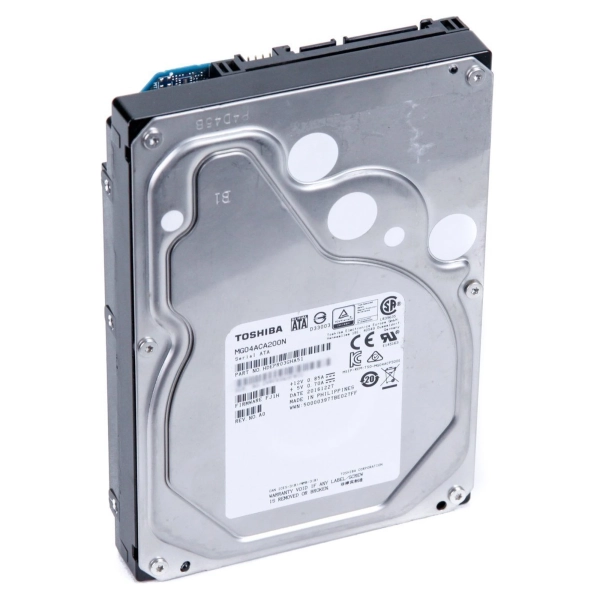 Купить Жесткий диск TOSHIBA Enterprise Capacity 4TB 7200 rpm 256 MB 3.5 SATA III (MG08ADA400E) - фото 2