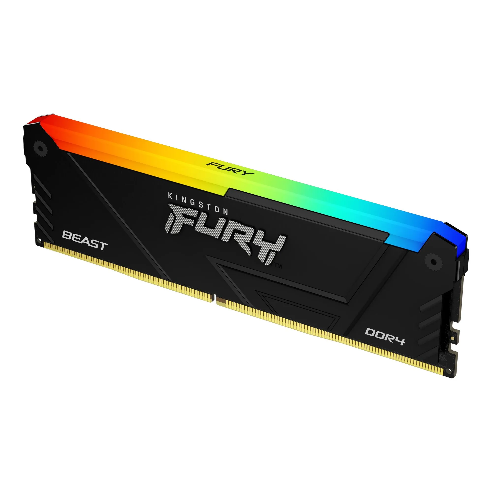 Купить Модуль памяти Kingston FURY Beast RGB Black DDR4-3600 8GB (KF436C17BB2A/8) - фото 1