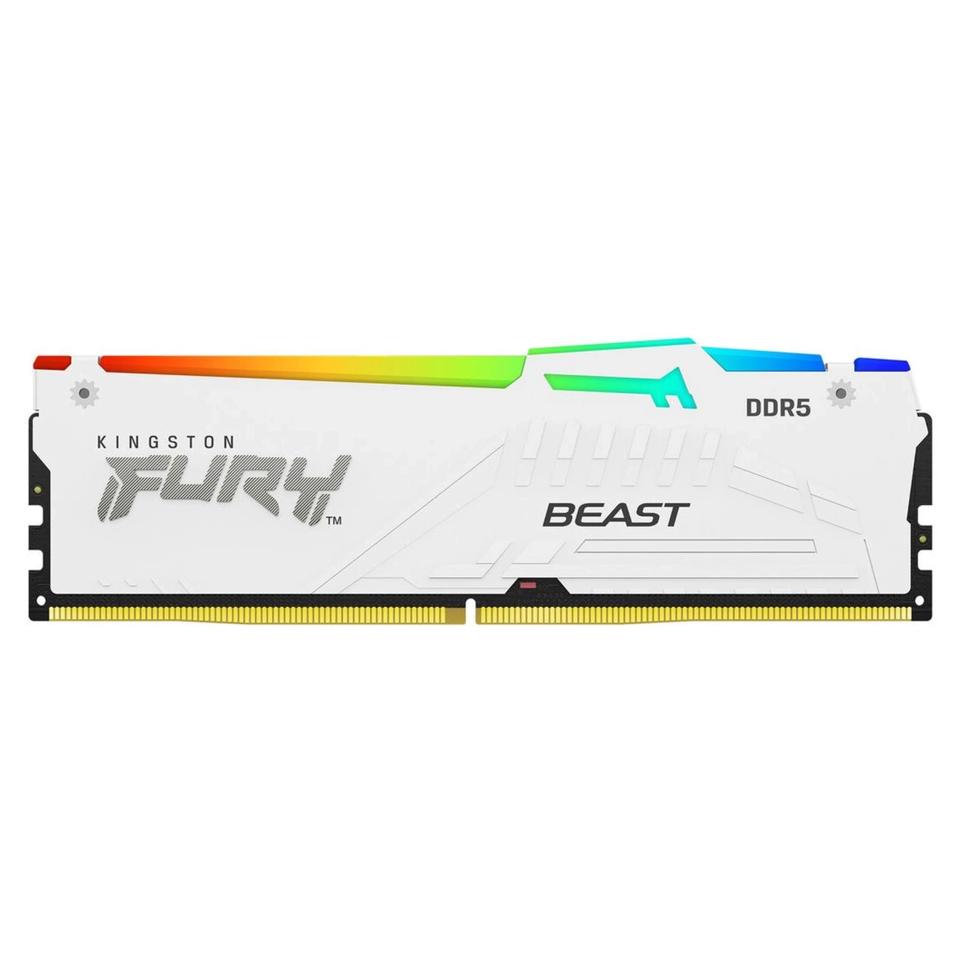 Купить Модуль памяти Kingston FURY Beast White RGB DDR5-5600 16GB (KF556C40BWA-16) - фото 2