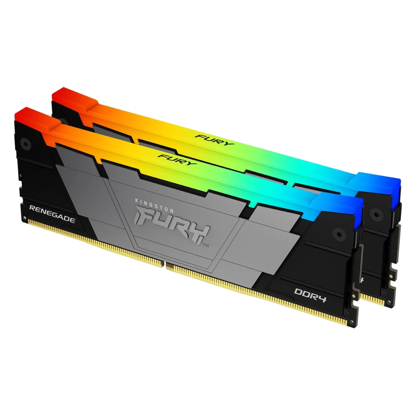 Купить Модуль памяти Kingston FURY Renegade RGB DDR4-3200 32GB (2x16GB) (KF432C16RB12AK2/32) - фото 1
