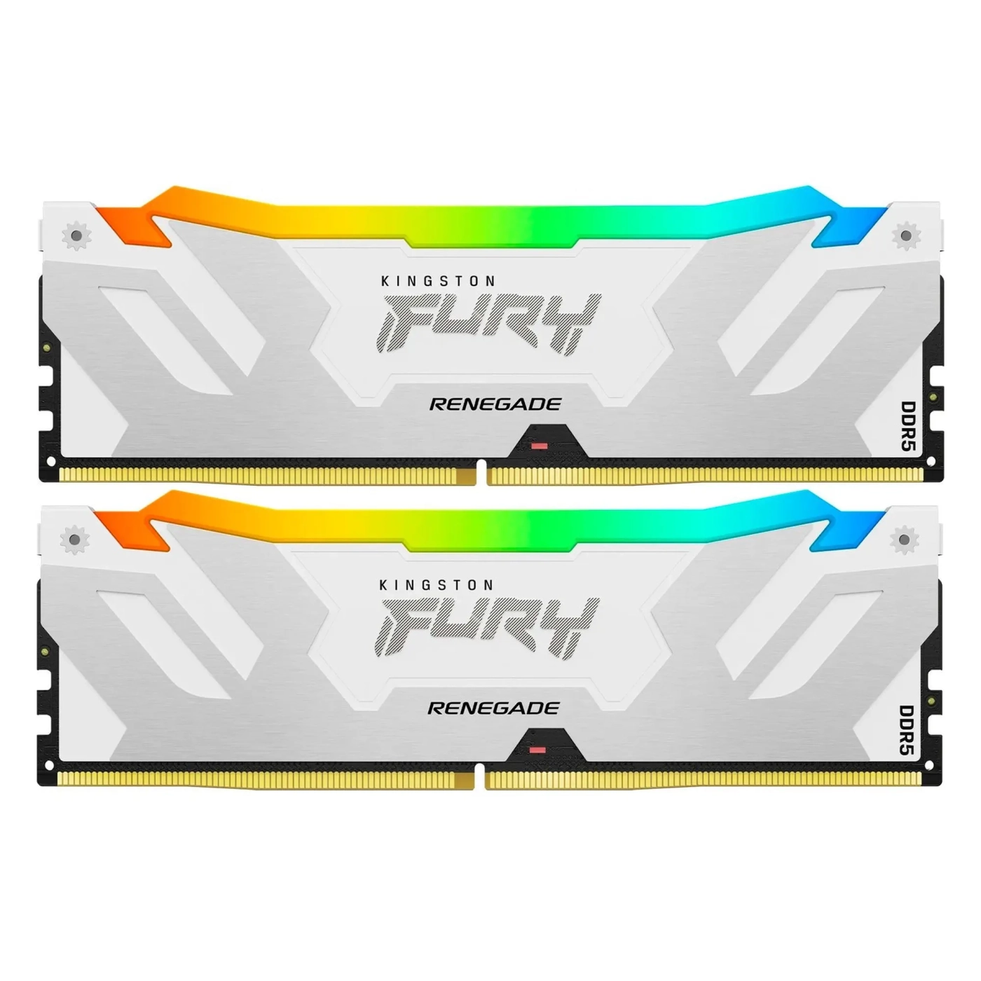 Купить Модуль памяти Kingston FURY Renegade Silver/White RGB DDR5-6800 32GB (2x16GB) (KF568C36RWAK2-32) - фото 2