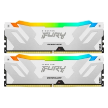 Купить Модуль памяти Kingston FURY Renegade Silver/White RGB DDR5-6800 32GB (2x16GB) (KF568C36RWAK2-32) - фото 2