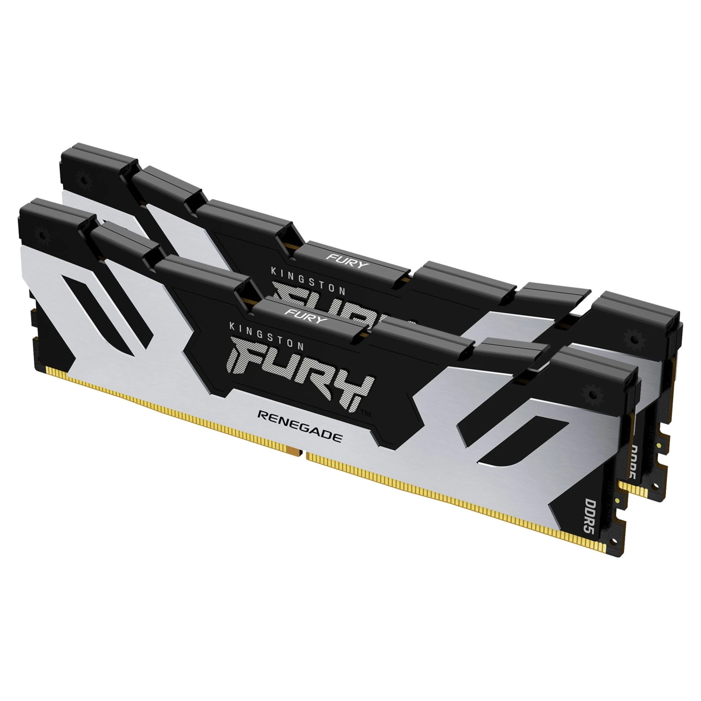 Купить Модуль памяти Kingston Renegade Silver/White DDR5-8000 32GB (2x16GB) (KF580C38RWK2-32) - фото 1