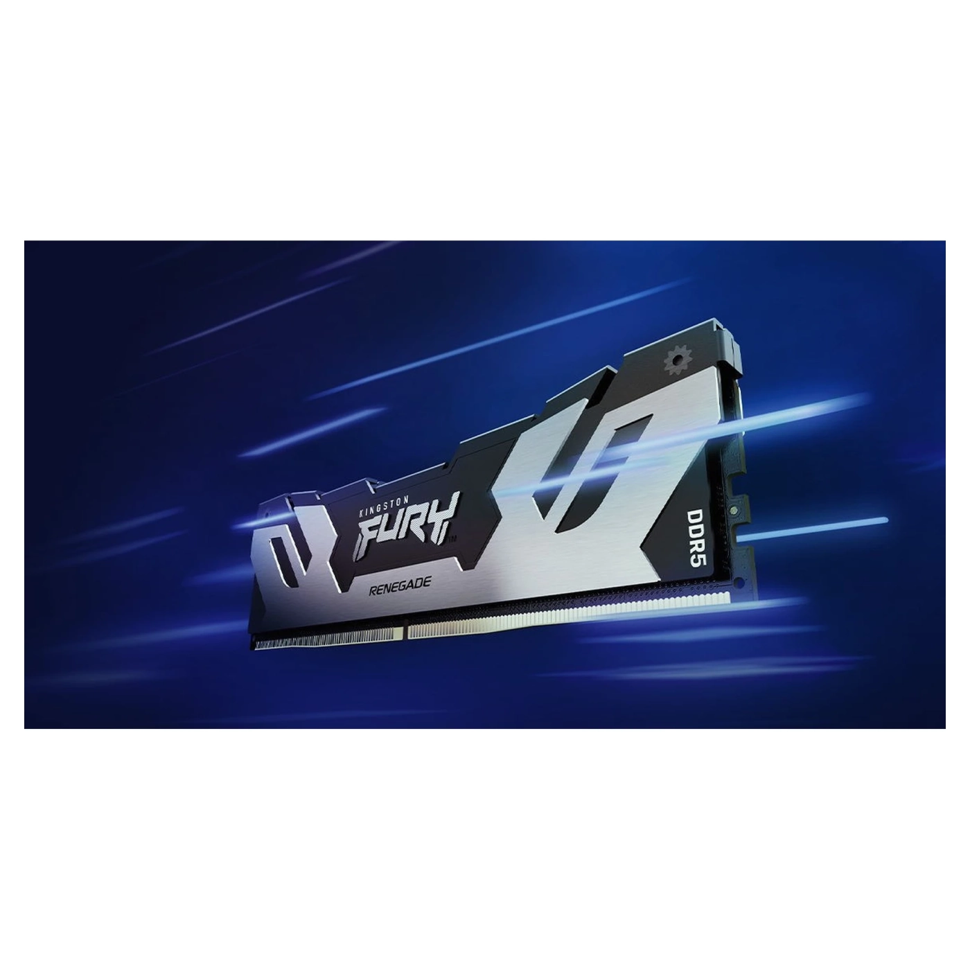 Купить Модуль памяти Kingston Renegade Silver/White DDR5-8000 32GB (2x16GB) (KF580C38RWK2-32) - фото 4