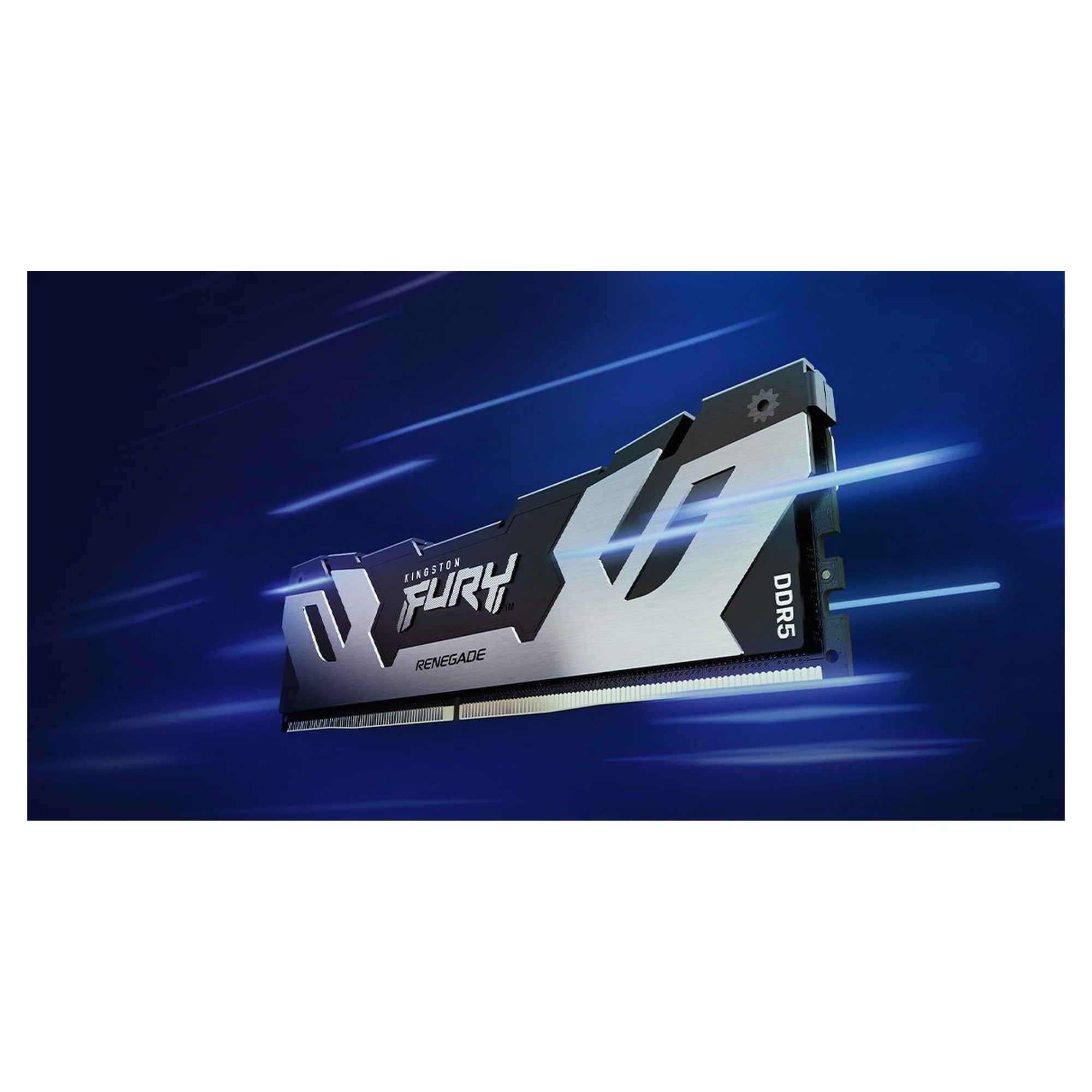 Купить Модуль памяти Kingston Renegade Silver/White DDR5-8000 32GB (2x16GB) (KF580C38RWK2-32) - фото 4