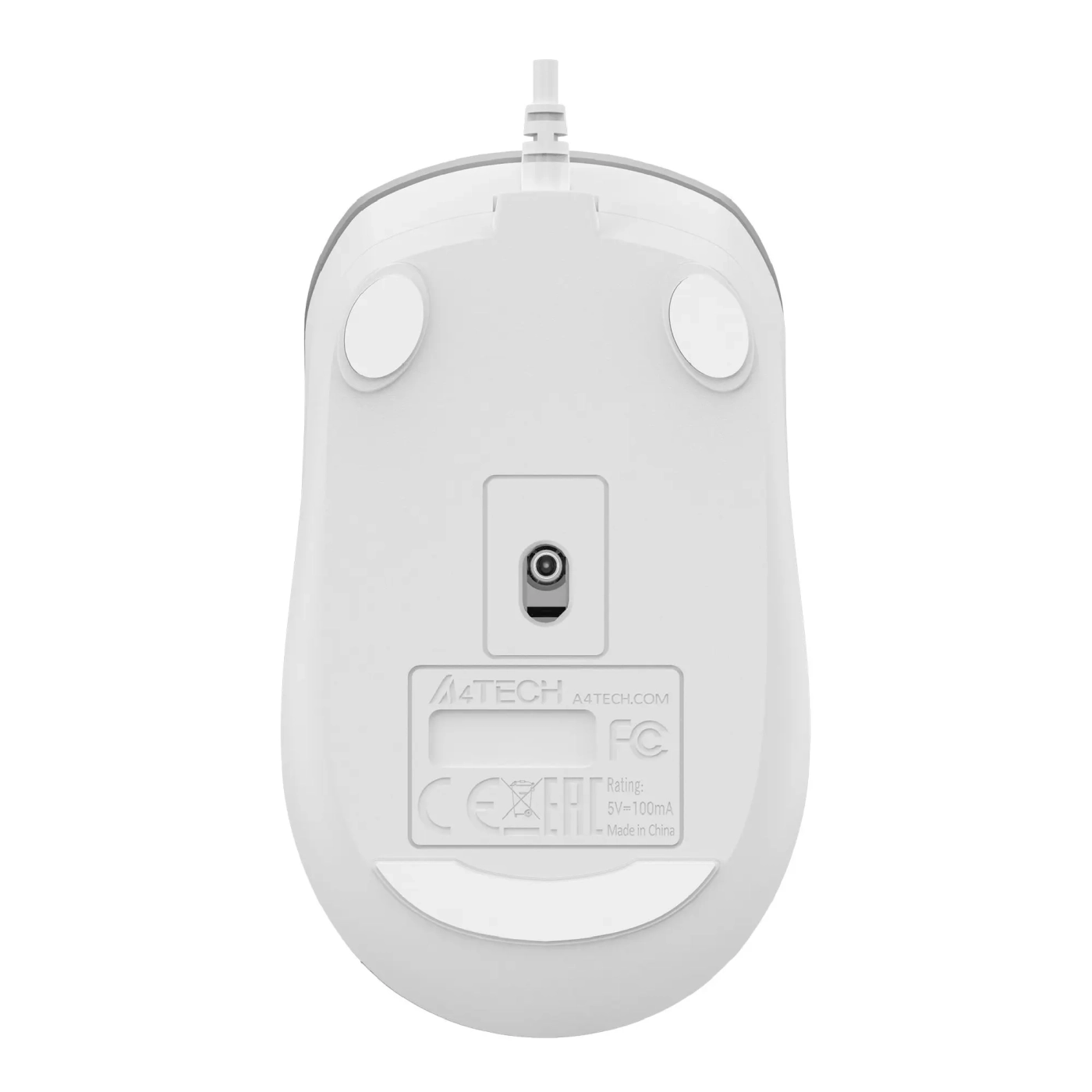 Купити Мишка A4Tech FM26 (Icy White) - фото 3