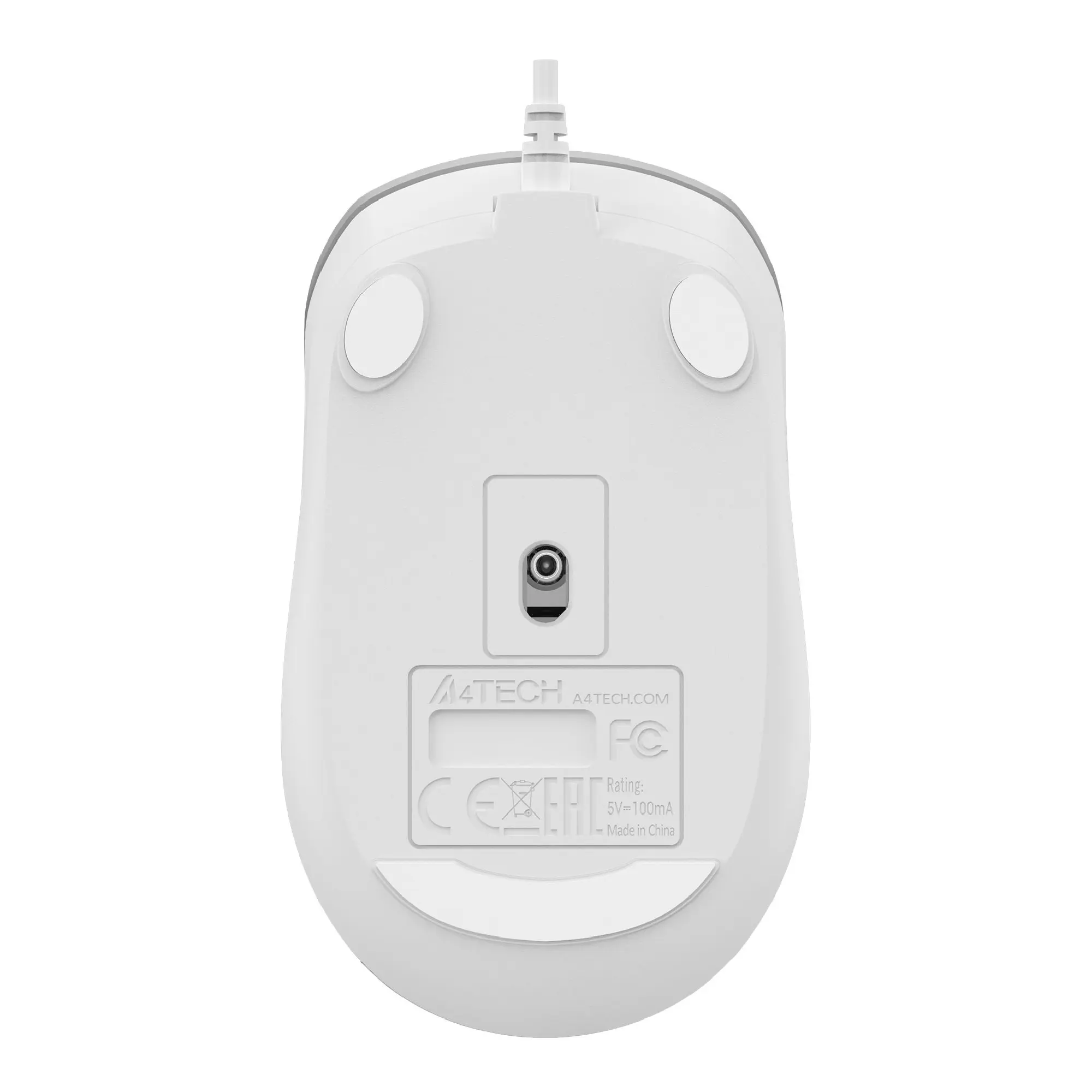 Купити Мишка A4Tech FM26S (Icy White) - фото 2