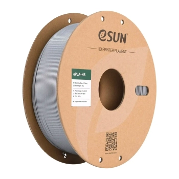 Купити ePLA Plus HS Filament (пластик) для 3D принтера Esun 1кг, 1.75мм, сріблястий (EPLA+HS-P175S1) - фото 1
