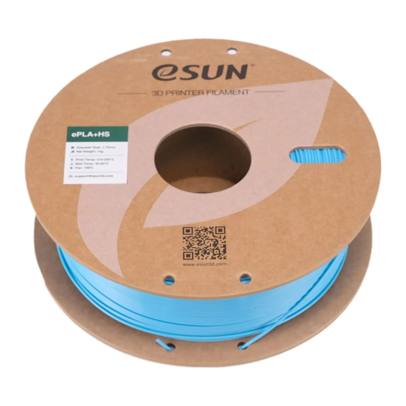 Купити ePLA Plus HS Filament (пластик) для 3D принтера Esun 1кг, 1.75мм, блакитний (EPLA+HS-P175D1) - фото 3