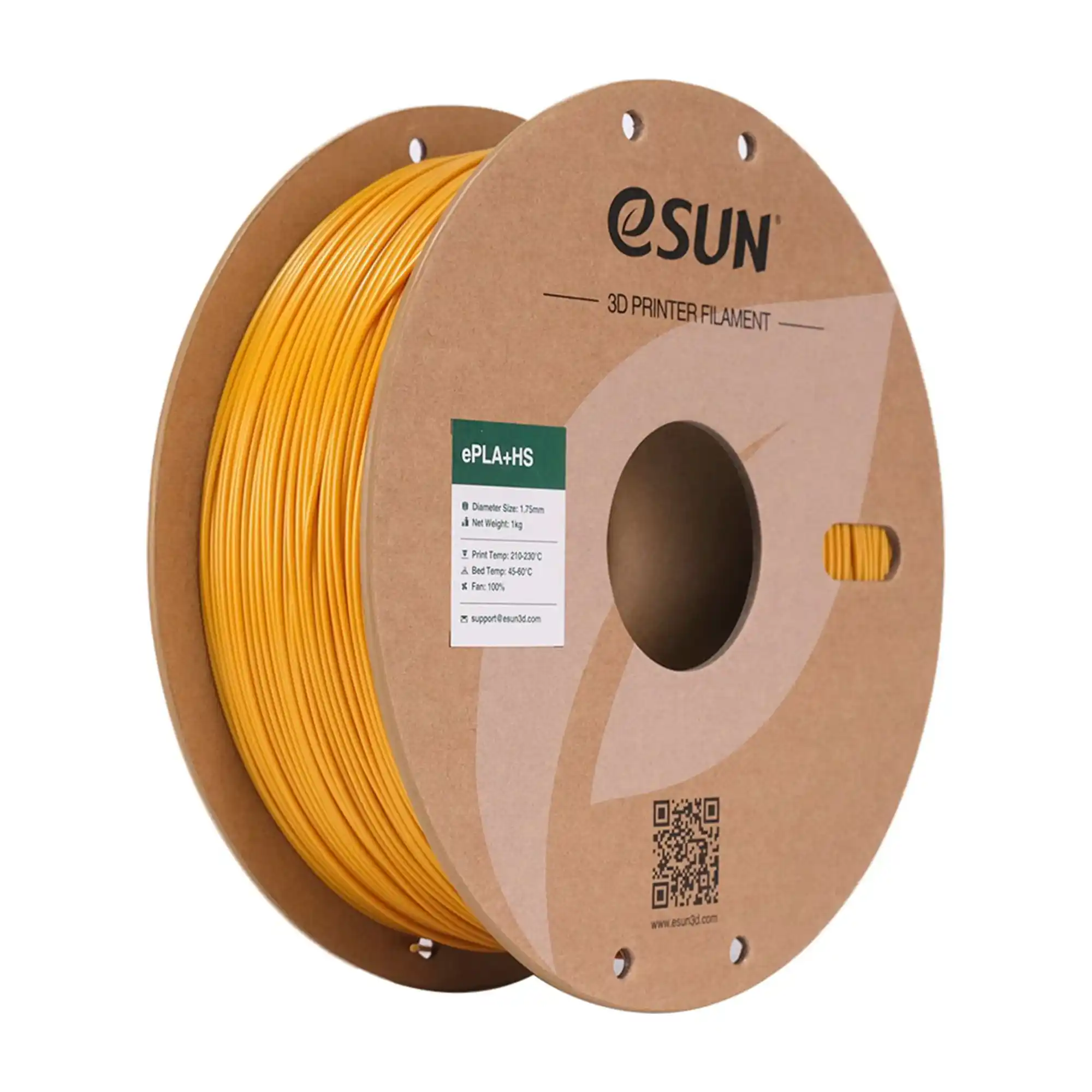 Купити ePLA Plus HS Filament (пластик) для 3D принтера Esun 1кг, 1.75мм, золотий (EPLA+HS-P175J1) - фото 1