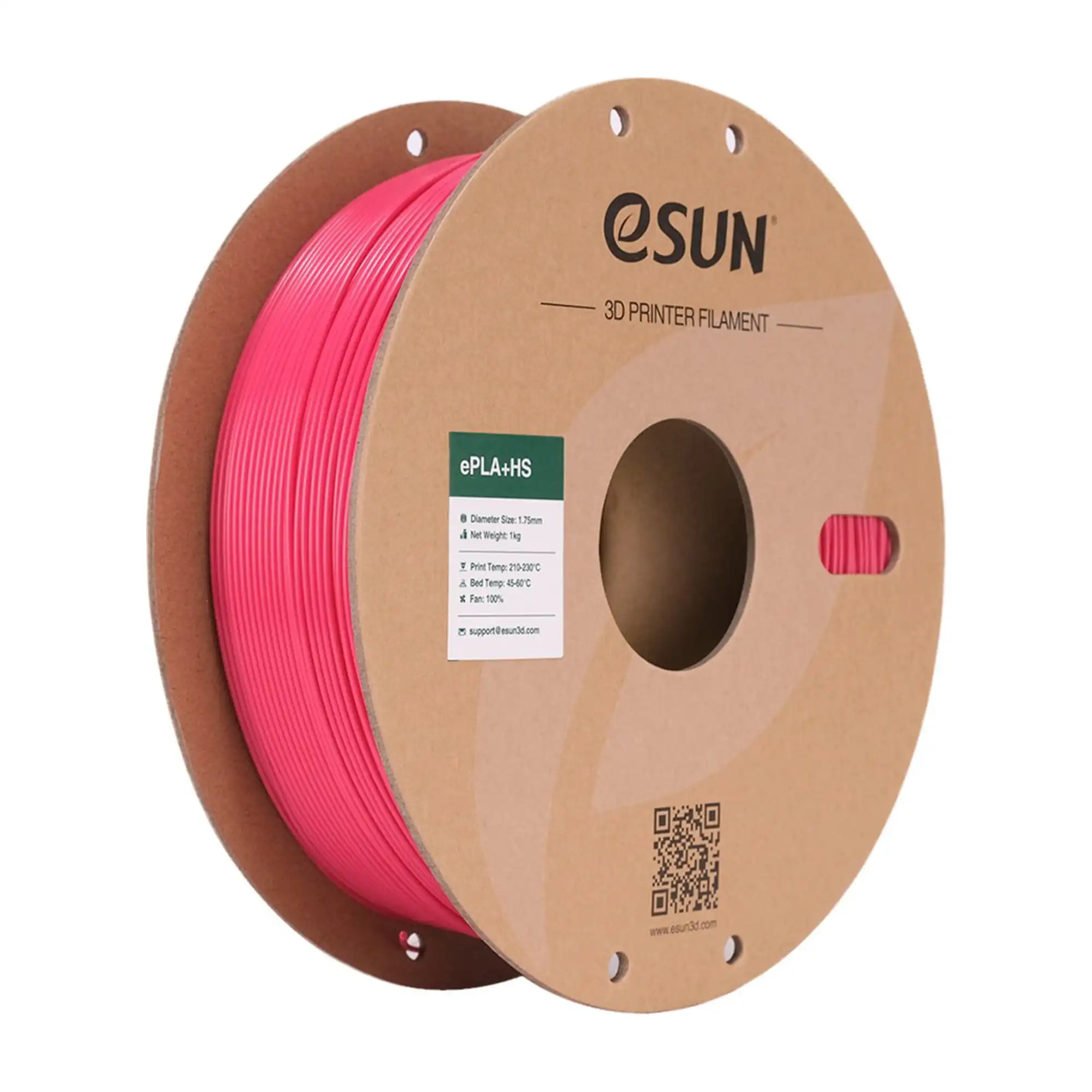 Купити ePLA Plus HS Filament (пластик) для 3D принтера Esun 1кг, 1.75мм, маджента (EPLA+HS-P175PP1) - фото 1