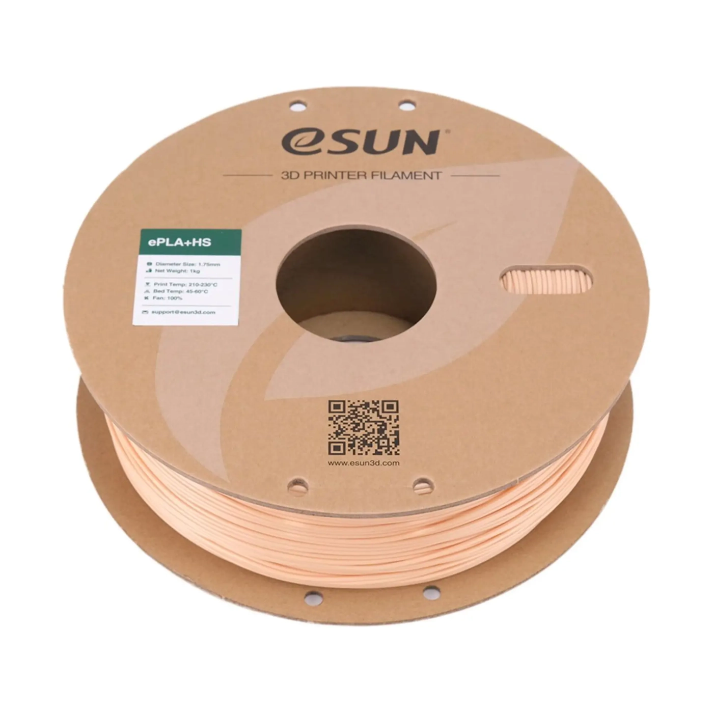 Купити ePLA Plus HS Filament (пластик) для 3D принтера Esun 1кг, 1.75мм, тілесний (EPLA+HS-P175BG1) - фото 3