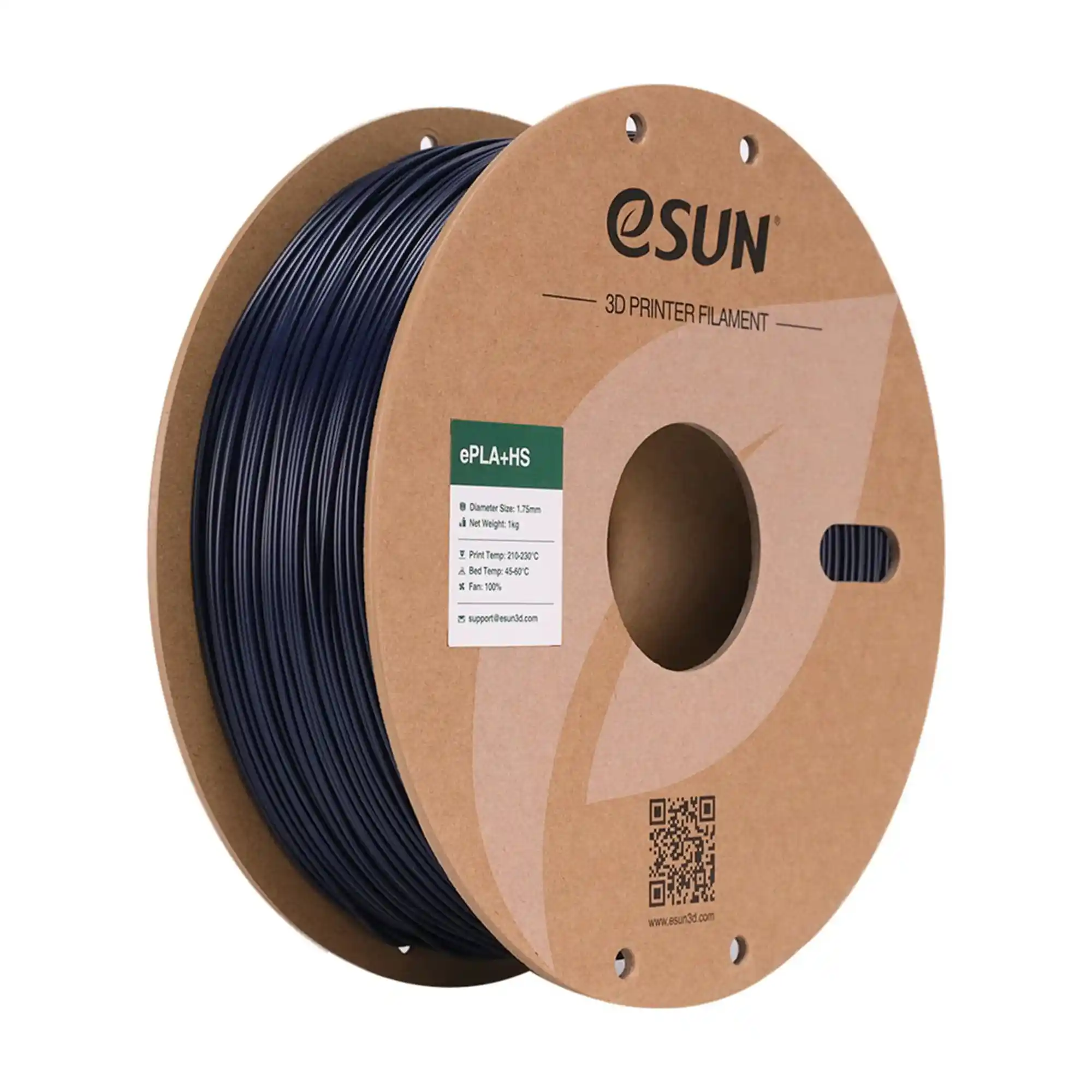 Купити ePLA Plus HS Filament (пластик) для 3D принтера Esun 1кг, 1.75мм, темно-синій (EPLA+HS-P175DU1) - фото 1