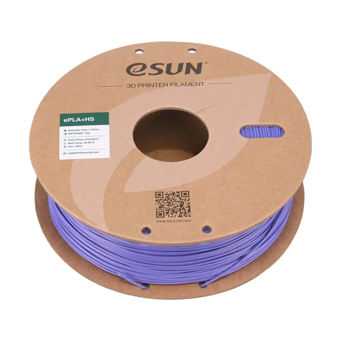 Купити ePLA Plus HS Filament (пластик) для 3D принтера Esun 1кг, 1.75мм, лавандовий (EPLA+HS-P175VP1) - фото 3