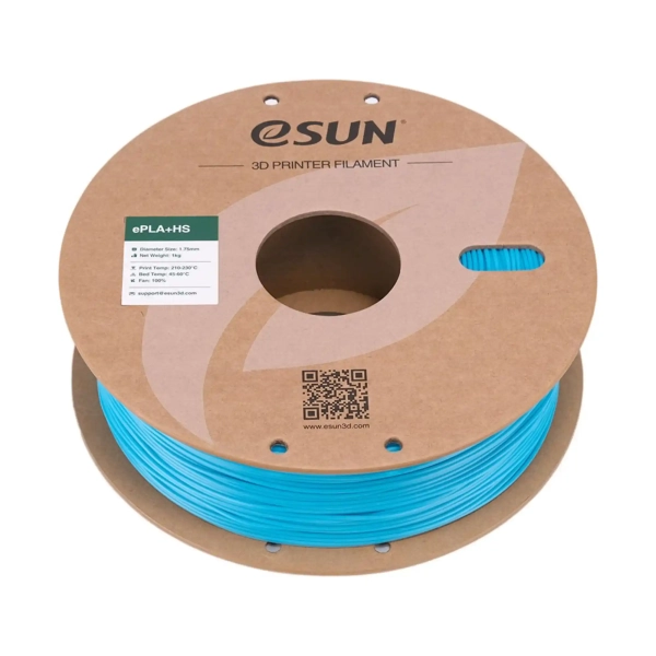 Купити ePLA Plus HS Filament (пластик) для 3D принтера Esun 1кг, 1.75мм, космічний-блакитний (EPLA+HS-P175SU1) - фото 3