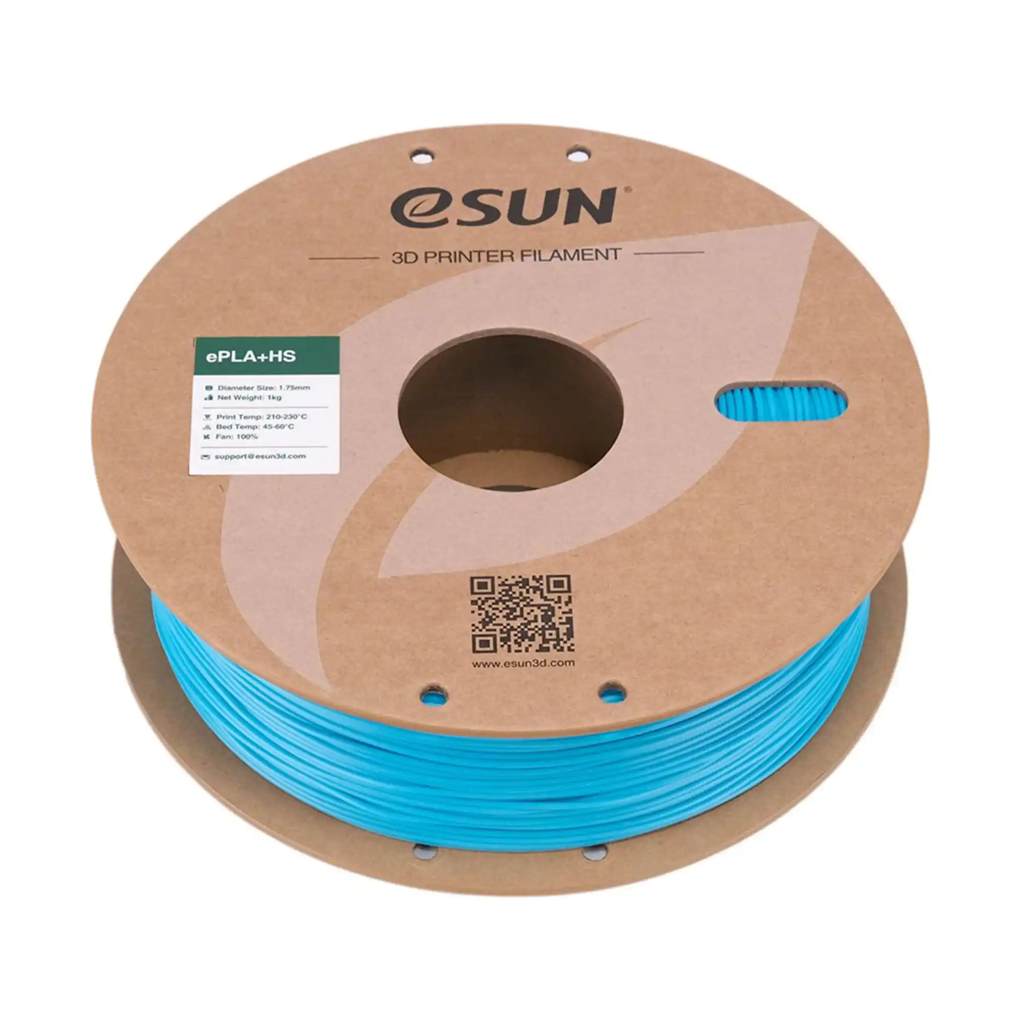 Купити ePLA Plus HS Filament (пластик) для 3D принтера Esun 1кг, 1.75мм, космічний-блакитний (EPLA+HS-P175SU1) - фото 3