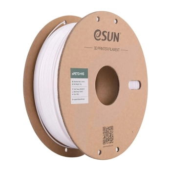 Купити ePETG+HS Filament (пластик) для 3D принтера Esun 1кг, 1.75мм, білий (ePETG+HS-175SW1) - фото 1