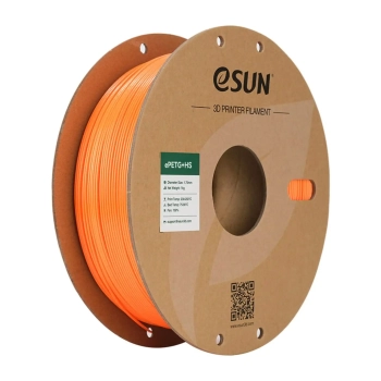 Купити ePETG+HS Filament (пластик) для 3D принтера Esun 1кг, 1.75мм, помаранчевий (ePETG+HS-175SO1) - фото 1