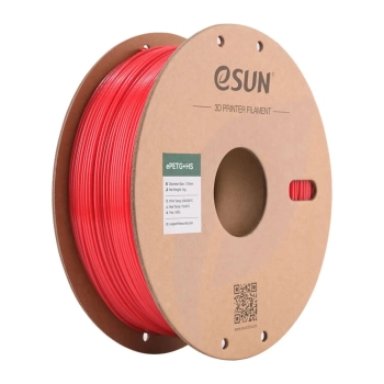 Купити ePETG+HS Filament (пластик) для 3D принтера Esun 1кг, 1.75мм, червоний (ePETG+HS-175SR1) - фото 1