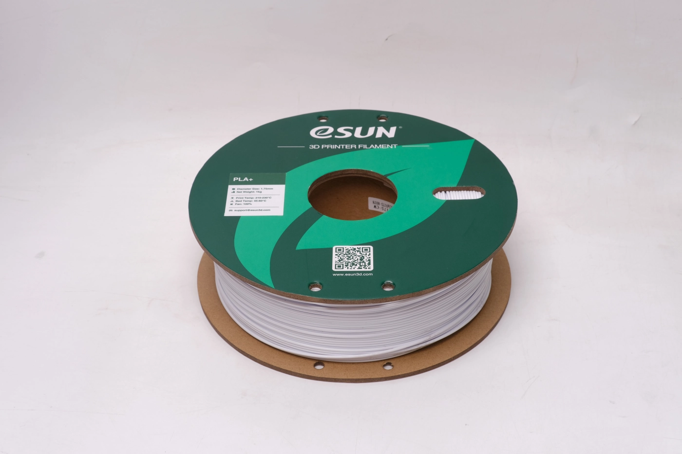 Купити PLA Plus Filament (пластик) для 3D принтера Esun 2x1кг, 1.75мм, сірий та білий (PLA+P175HCW1*2) - фото 5